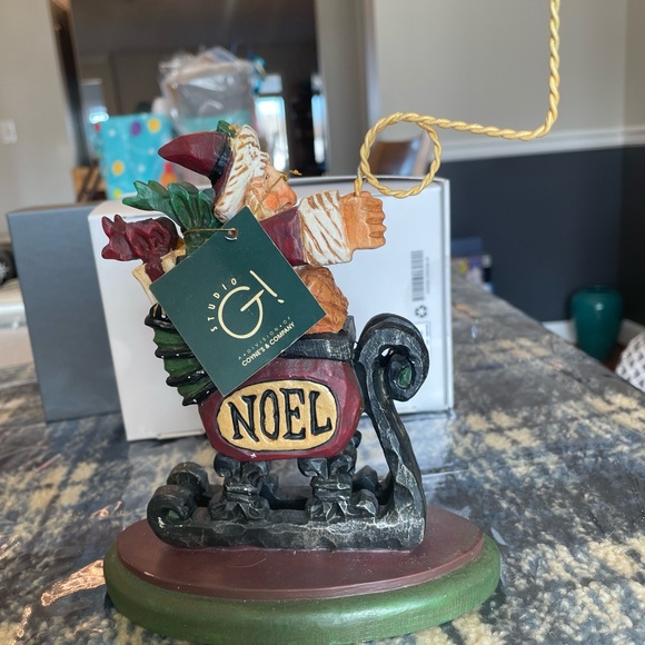 David Frykman Santa Portfolio Exclusive Event Piece 1999 Noel Sleigh - Picture 6 of 12